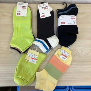 ユニクロ(UNIQLO)の【K4926】未使用 ユニクロ 靴下 計11足セット レディース 23~25cm(ソックス)