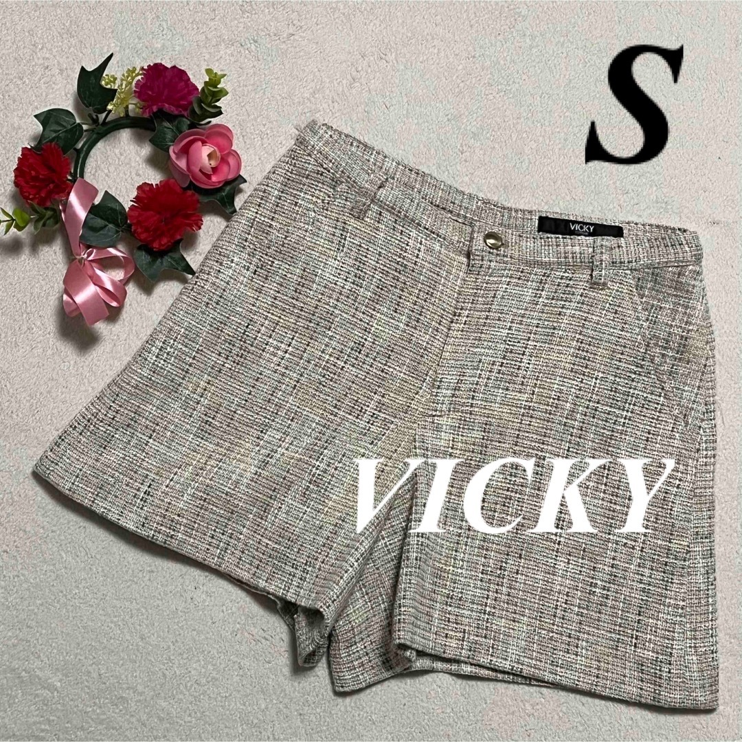 VICKY(ビッキー)の大特価　ビッキー  VICKY♡春秋冬キュロット　ショートパンツ　S 即発送 レディースのパンツ(ショートパンツ)の商品写真