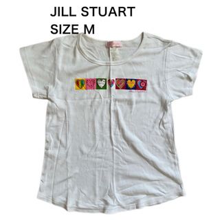 ジルスチュアート(JILLSTUART)のJILL STUART ジルスチュアート プリント Tシャツ 半袖 サイズM(Tシャツ(半袖/袖なし))