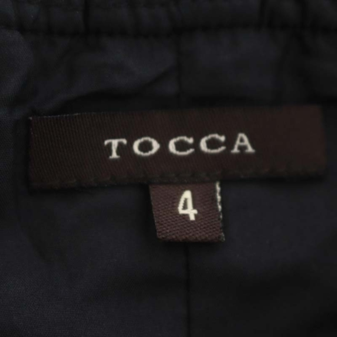 TOCCA(トッカ)のトッカ TOCCA ドット柄ベアトップワンピース 膝丈 水玉 リボンベルト付き レディースのワンピース(ひざ丈ワンピース)の商品写真