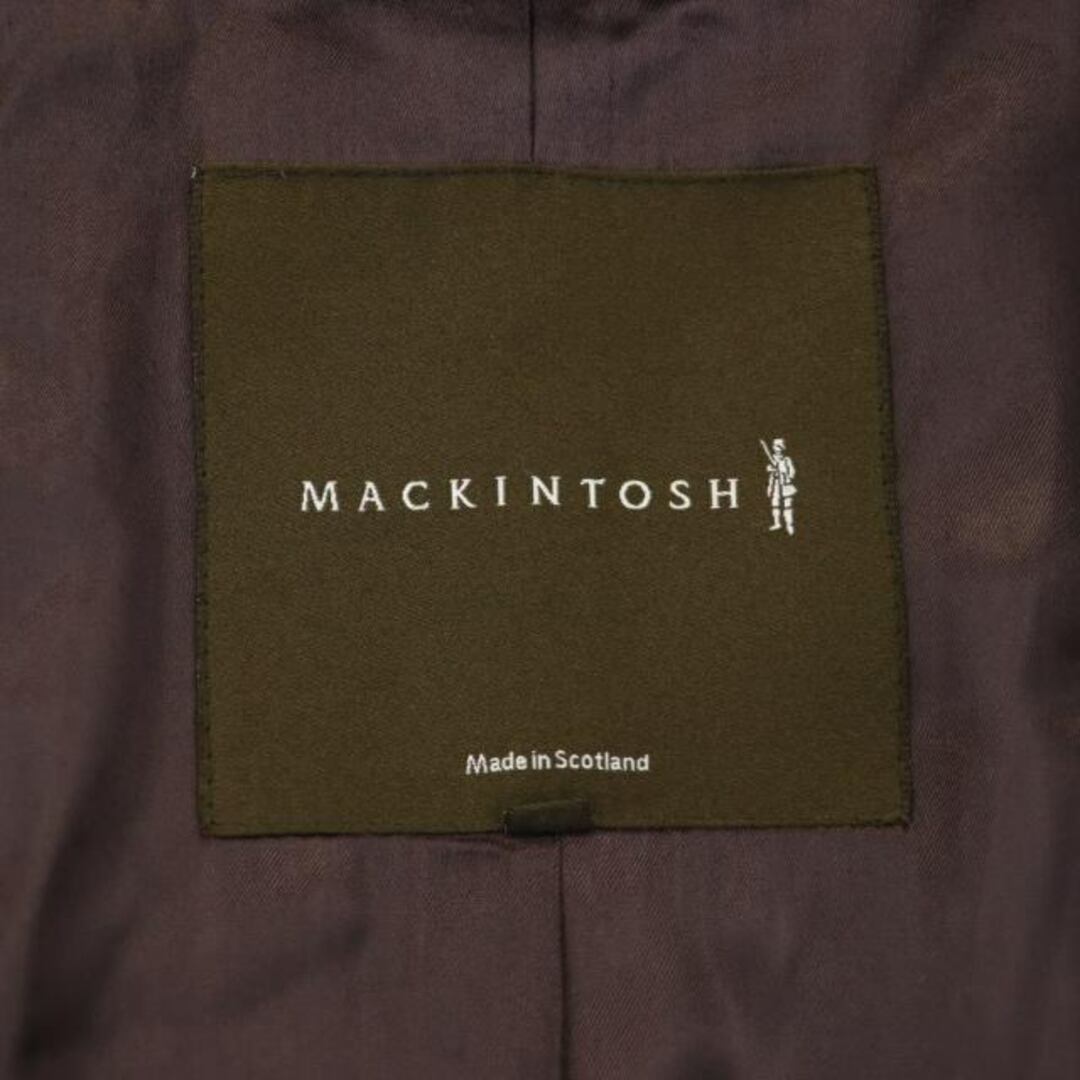 MACKINTOSH(マッキントッシュ)のマッキントッシュ ウールステンカラーコート ロング アウター パープルネイビー レディースのジャケット/アウター(その他)の商品写真