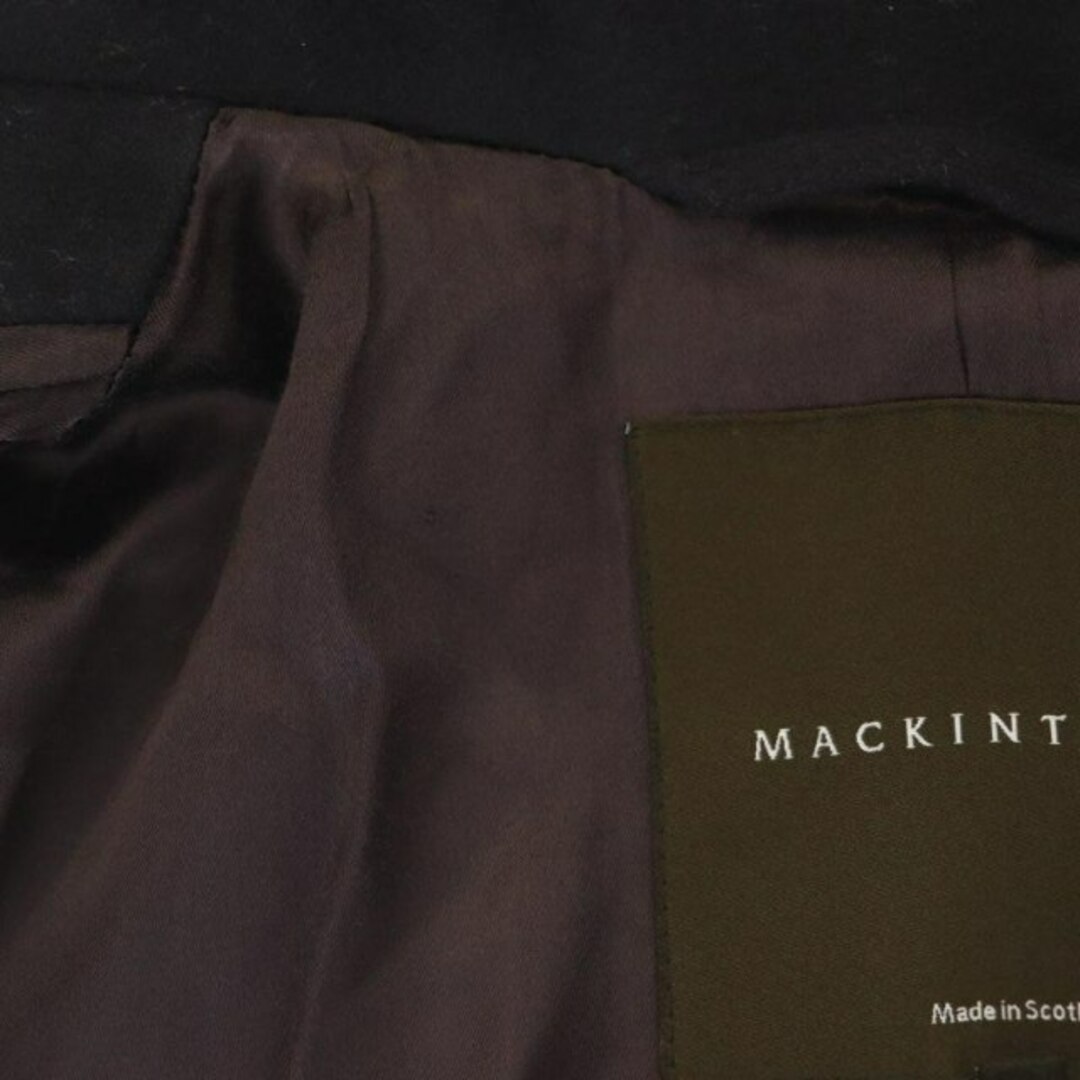 MACKINTOSH(マッキントッシュ)のマッキントッシュ ウールステンカラーコート ロング アウター パープルネイビー レディースのジャケット/アウター(その他)の商品写真