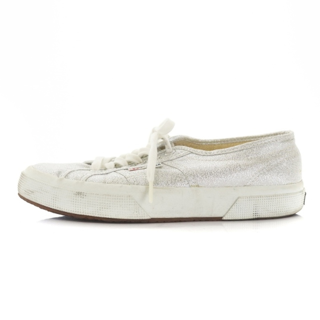 SUPERGA(スペルガ)のスペルガ スニーカー ラメ 39 25.0cm グレーシルバー S001820 レディースの靴/シューズ(スニーカー)の商品写真