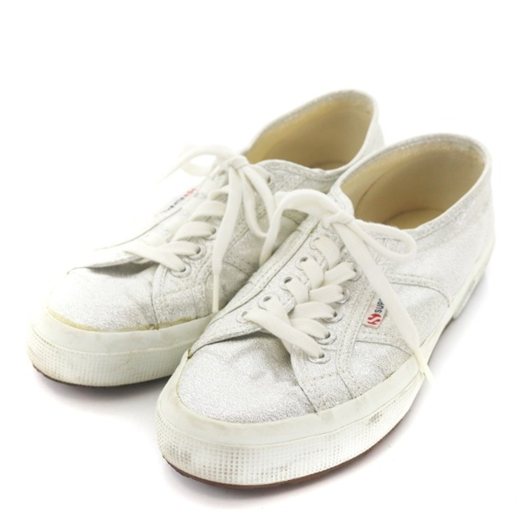 SUPERGA(スペルガ)のスペルガ スニーカー ラメ 39 25.0cm グレーシルバー S001820 レディースの靴/シューズ(スニーカー)の商品写真