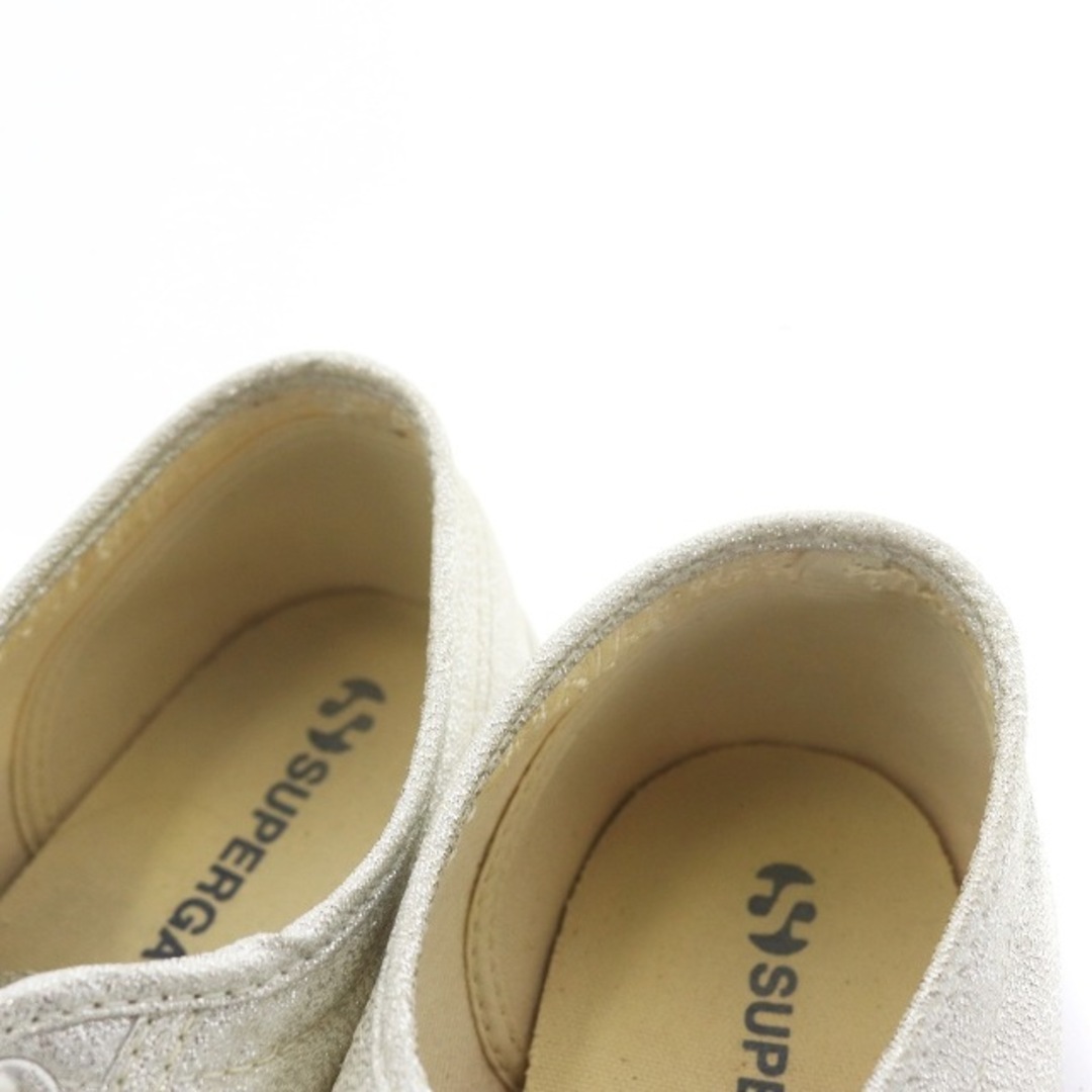 SUPERGA(スペルガ)のスペルガ スニーカー ラメ 39 25.0cm グレーシルバー S001820 レディースの靴/シューズ(スニーカー)の商品写真