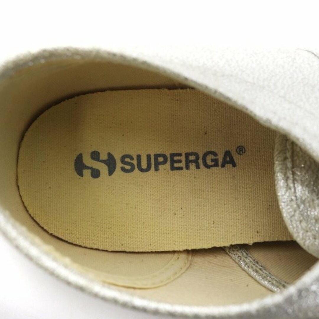 SUPERGA(スペルガ)のスペルガ スニーカー ラメ 39 25.0cm グレーシルバー S001820 レディースの靴/シューズ(スニーカー)の商品写真