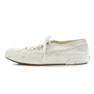 スペルガ(SUPERGA)のスペルガ スニーカー ラメ 39 25.0cm グレーシルバー S001820(スニーカー)