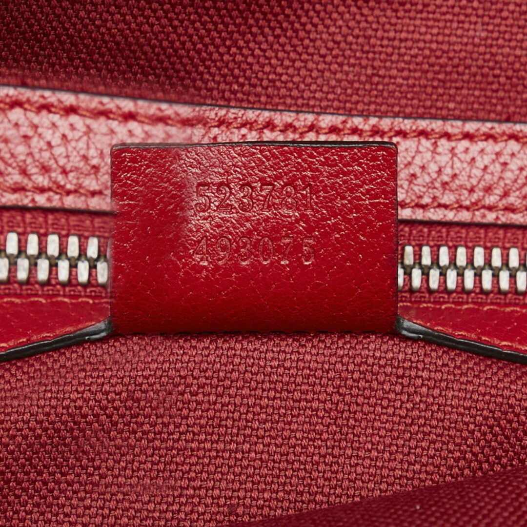 Gucci(グッチ)の美品 グッチ ロゴ トリコロール トートバッグ ショルダーバッグ 523781 キャンバス レディース GUCCI 【228-30361】 レディースのバッグ(トートバッグ)の商品写真