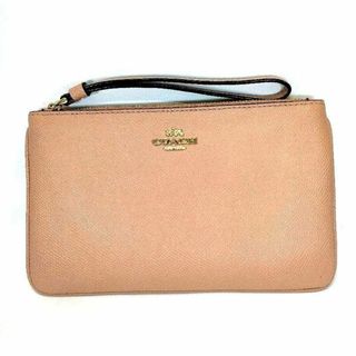 コーチ(COACH)の匿名配送 美品 コーチ ポーチ COACH リストレット 財布 ハンドポーチ(ポーチ)