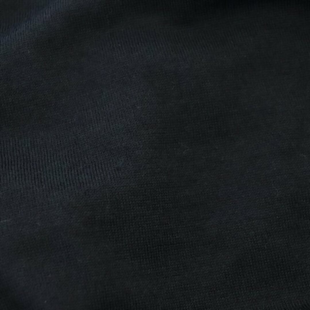 ketty(ケティ)のケティ KETTY ニット セーター ウール混 切替 リブ 薄手 長袖 M 紺 レディースのトップス(ニット/セーター)の商品写真