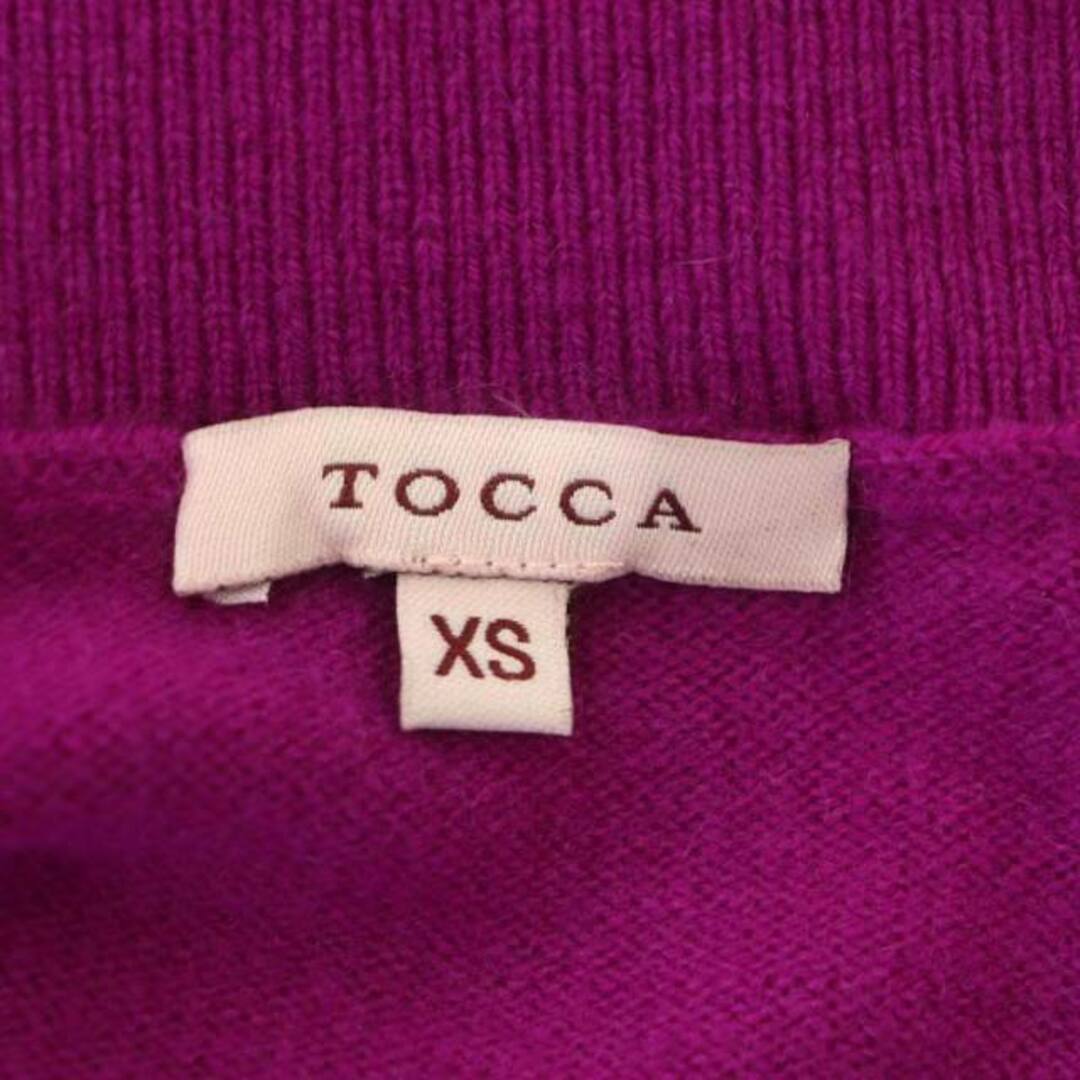 TOCCA(トッカ)のトッカ OCTORBER CASHMERE ニット セーター 長袖 XS 紫 レディースのトップス(ニット/セーター)の商品写真