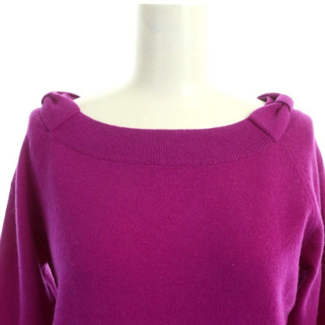 TOCCA(トッカ)のトッカ OCTORBER CASHMERE ニット セーター 長袖 XS 紫 レディースのトップス(ニット/セーター)の商品写真