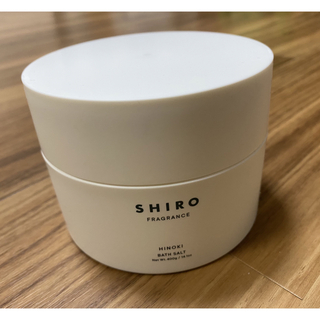 シロ(shiro)のSHIRO ヒノキ バスソルト 400g(入浴剤/バスソルト)
