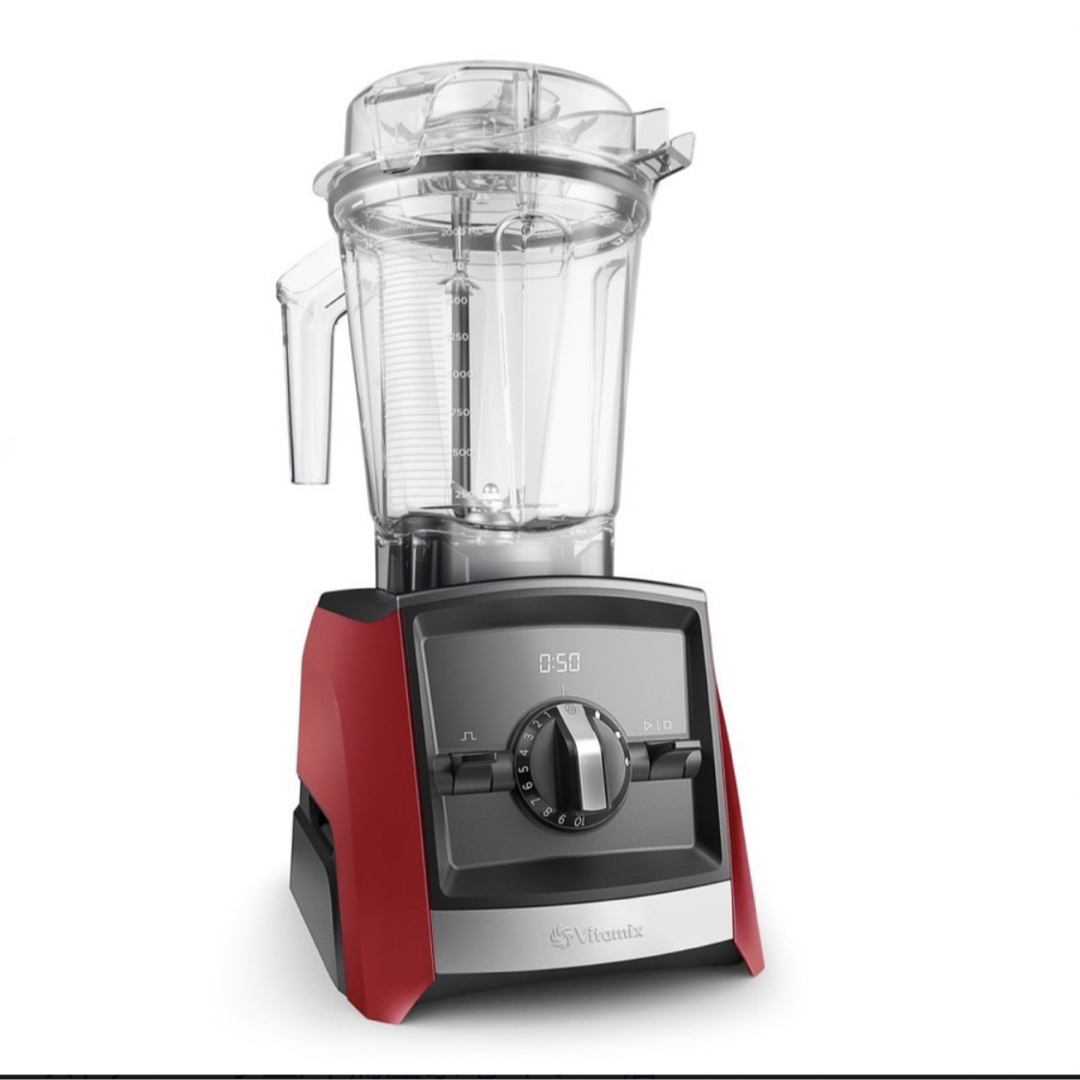 Vitamix(バイタミックス)の【新品未使用】vitamix A2500i レッド　日本仕様　保証書付 スマホ/家電/カメラの調理家電(ジューサー/ミキサー)の商品写真