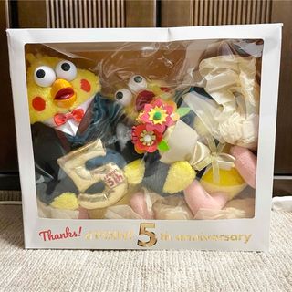 エヌティティドコモ(NTTdocomo)のポインコ 5周年記念 あり5とう祭 ぬいぐるみ(ぬいぐるみ)