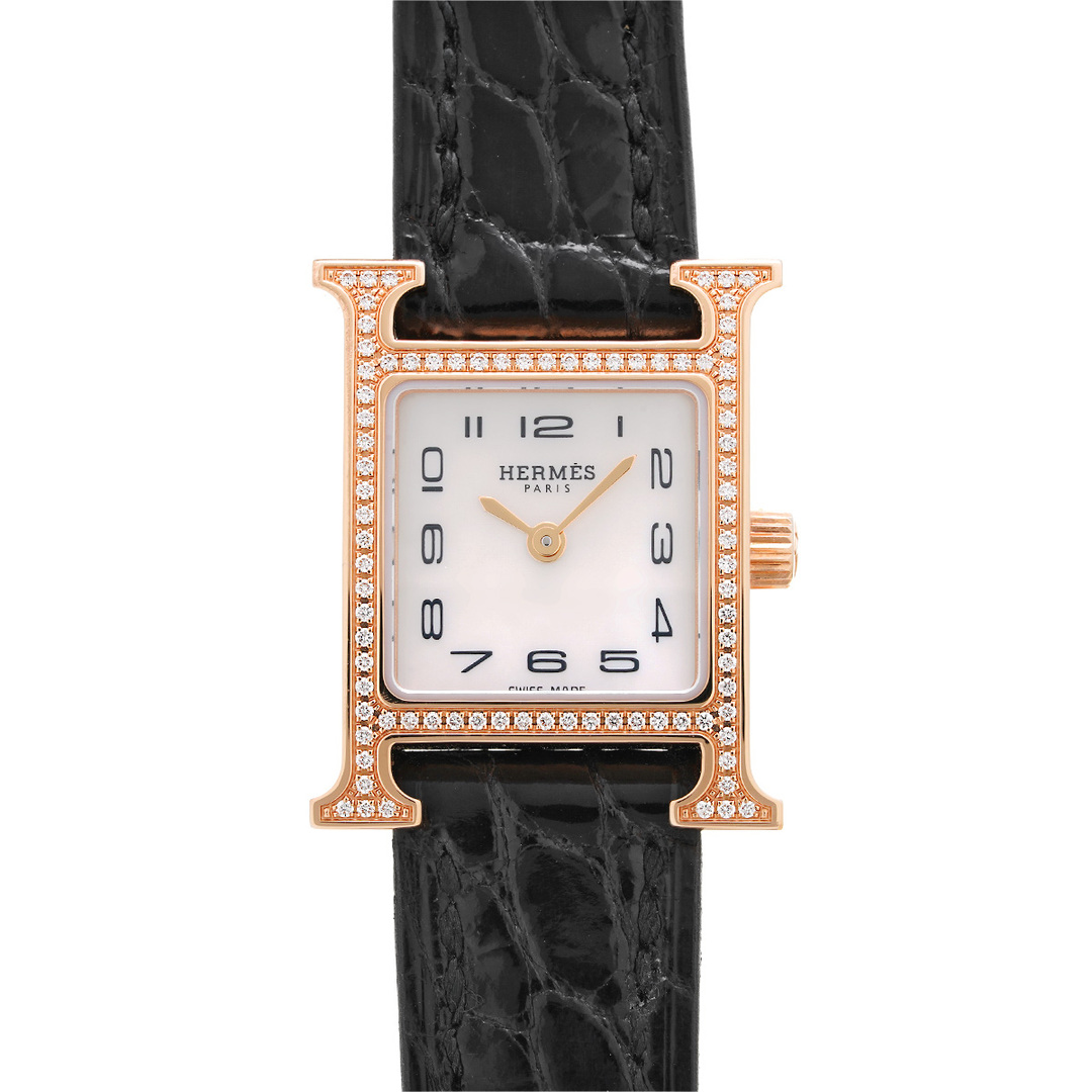 Hermes(エルメス)の中古 エルメス HERMES HH1.173 ホワイトシェル レディース 腕時計 レディースのファッション小物(腕時計)の商品写真