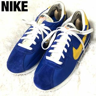 ナイキ(NIKE)のナイキ　スニーカー　ブルー　イエロー　24　ローカット　902024-471(スニーカー)