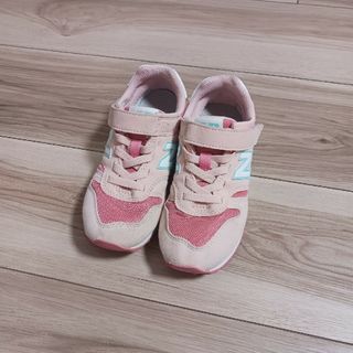 ニューバランス(New Balance)のnew balanceニューバランス18.5cmスニーカーピンク(スニーカー)