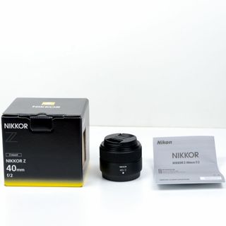 Nikon ニコン NIKKOR Z 40mm f2 美品 元箱 切り抜き