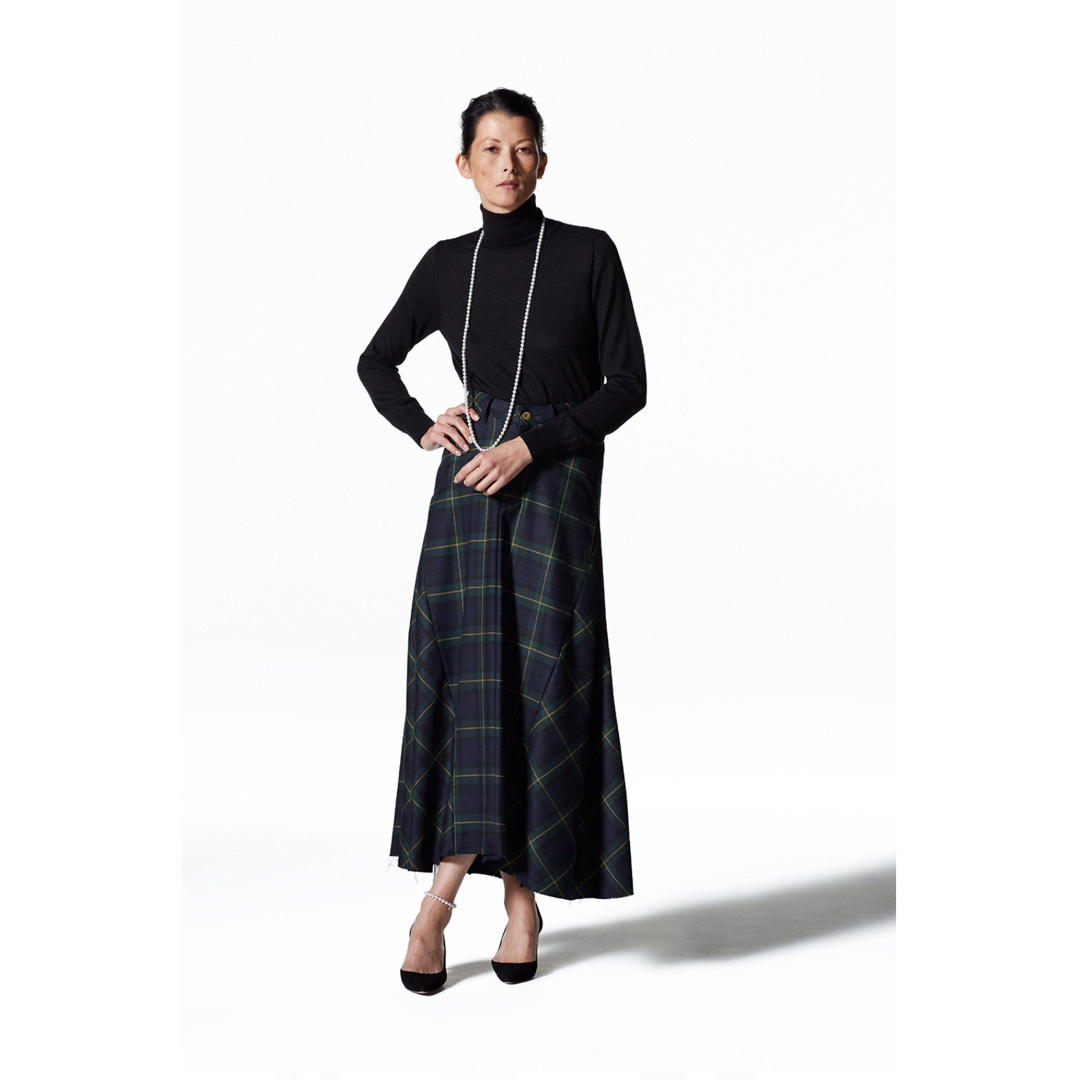 MADISONBLUE - 即完売 希少新品 5POCKET LONG SK REMAKE MADISONBLUE - 即完売 希少新品 5POCKET LONG SK REMAKE