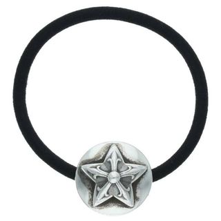 クロムハーツ(Chrome Hearts)のクロムハーツ  HAIRBAND/スターボタンヘアゴム シルバーコンチョ メンズ(その他)