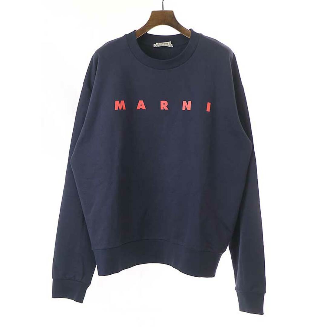 Marni - MARNI マルニ 21SS ロゴプリントスウェットトレーナー 