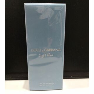 ドルチェアンドガッバーナ(DOLCE&GABBANA)の新品 100ML ドルチェ&ガッバーナ ライトブルー 香水(ユニセックス)