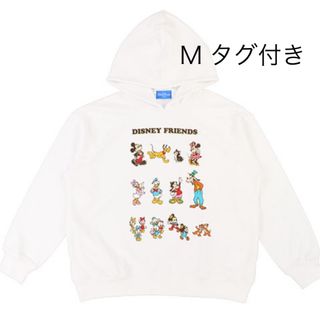 ディズニー(Disney)のディズニー パーカー Ｍサイズ ミッキー ディズニーフレンズ トレーナー 新品(キャラクターグッズ)