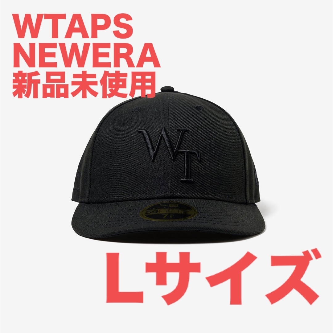 WTAPS 59FIFTY LOW NEWERA BLACK Lサイズ