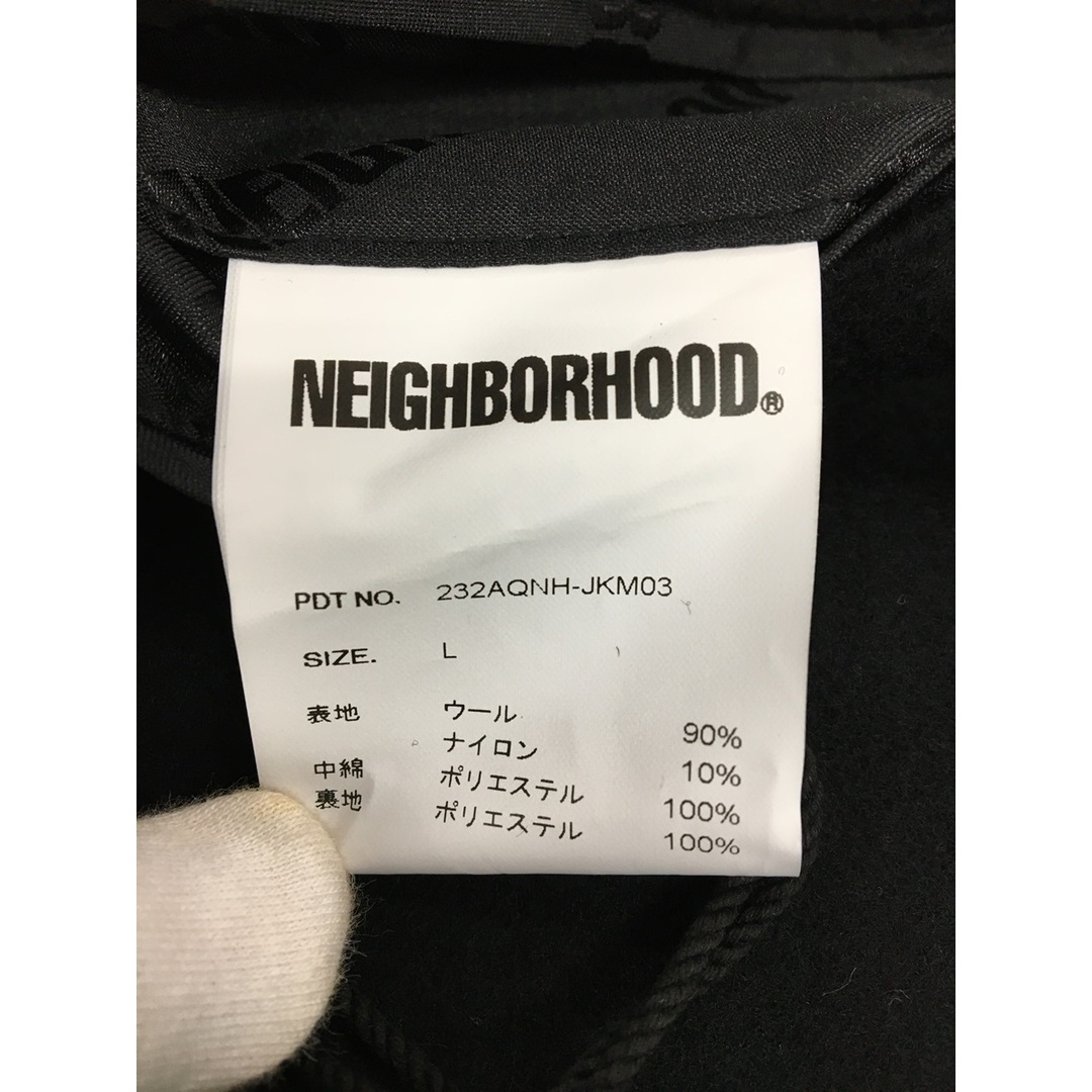 NEIGHBORHOOD(ネイバーフッド)のNEIGHBORHOOD CHESTER COAT 23AW BLACK ネイバーフッド チェスターコート【3390-004】 メンズのジャケット/アウター(チェスターコート)の商品写真