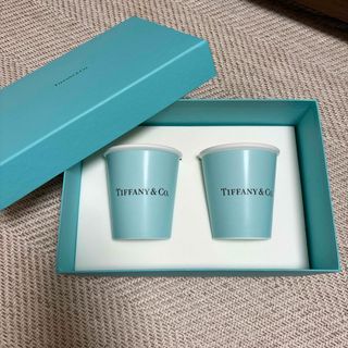 ティファニー(Tiffany & Co.)のティファニーペアカップ(グラス/カップ)