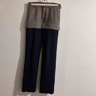 stefan cooke boat neck herringbone pants(スラックス)