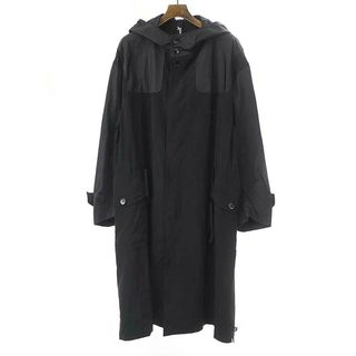 ヨウジヤマモト(Yohji Yamamoto)のGround Y グラウンド ワイ 22AW T/A vintage decyne Zipper duffle coat フードコート ブラック 3 GE-C10-500(その他)