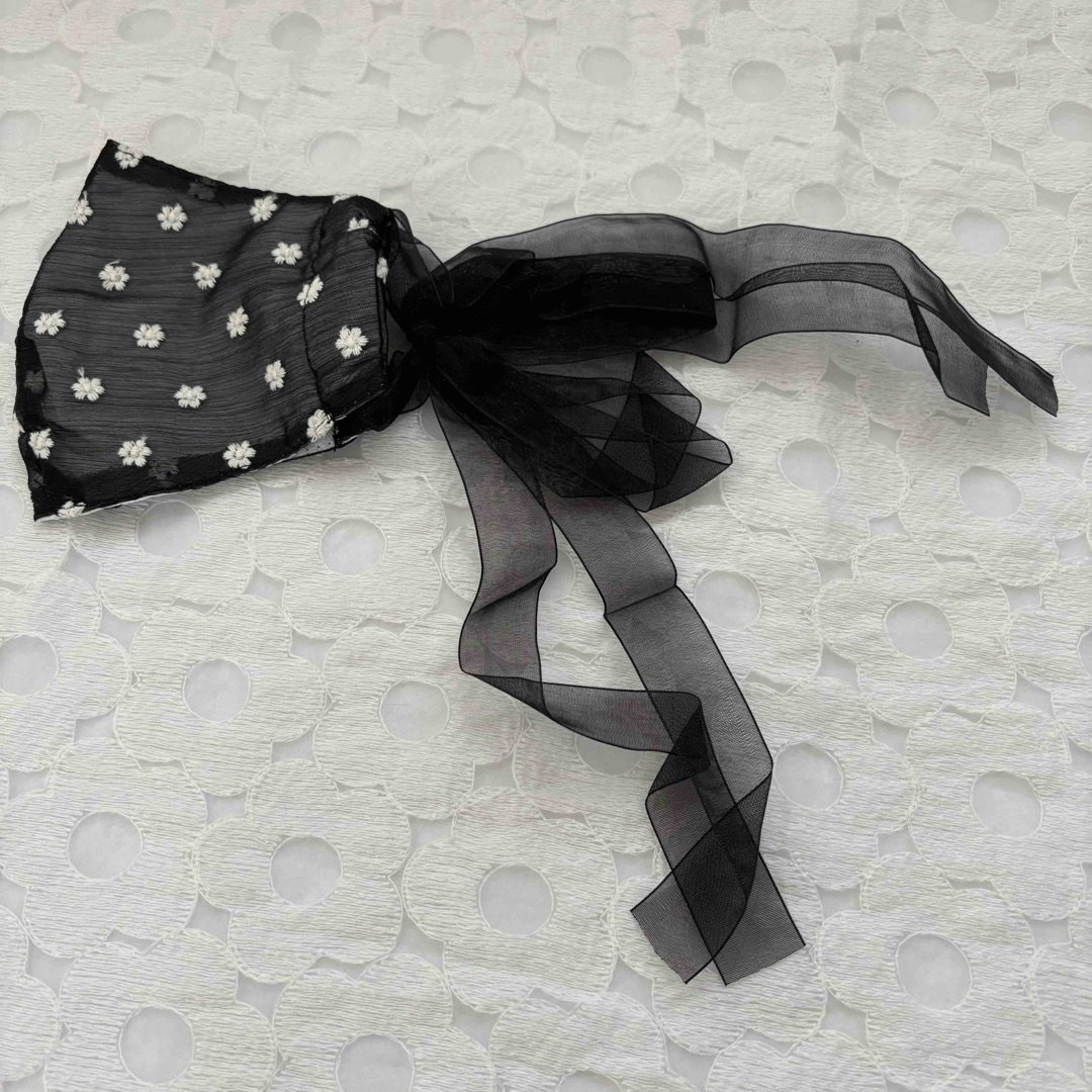 🤍 フェミニン・ガーリー ＊.° 華やかなデザインが可愛い‼︎ マスク 🤍 レディースのファッション小物(その他)の商品写真