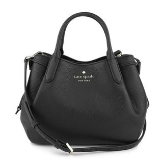 ケイトスペードニューヨーク(kate spade new york)の新品 ケイトスペード kate spade ハンドバッグ スモール サッチェル ブラック(ハンドバッグ)