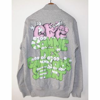 コムデギャルソン(COMME des GARCONS)のkaws コムデギャルソン zip スウェット sizeS grey(スウェット)