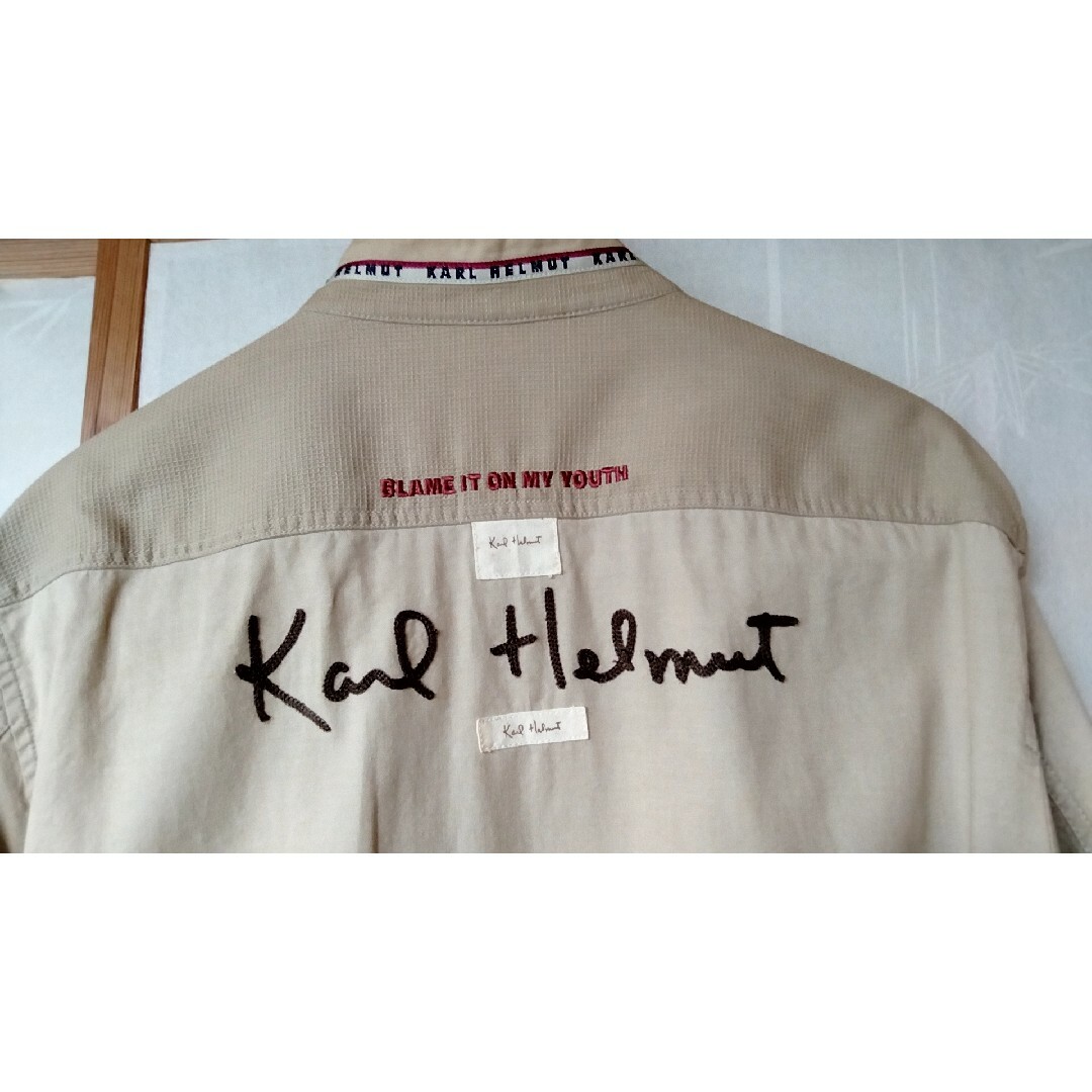 Karl Helmut(カールヘルム)のカールヘルム　ベージュ　バック刺繍 メンズのジャケット/アウター(その他)の商品写真