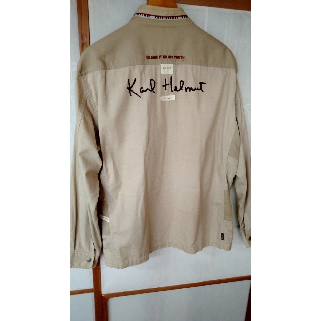 Karl Helmut(カールヘルム)のカールヘルム　ベージュ　バック刺繍 メンズのジャケット/アウター(その他)の商品写真