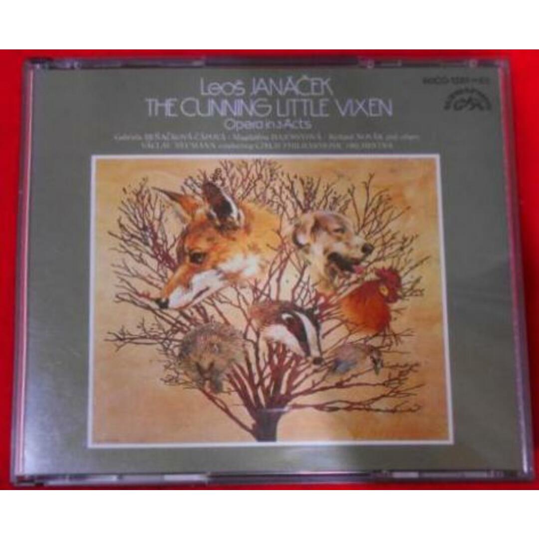 【CD】ヤナーチェク<利口な女狐の物語>全曲 Cunning Little Vixen: Benackova / Neumann／ベニャチコヴァー/チェコ・フィルハーモニー管弦楽団CD