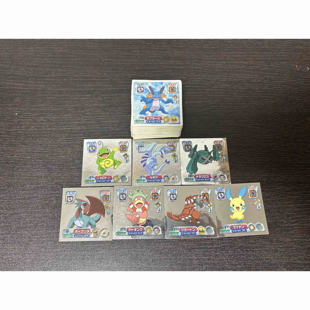 大好評】 ポケモンシール 約120枚セット(レア約7枚＋ノーマル約113枚