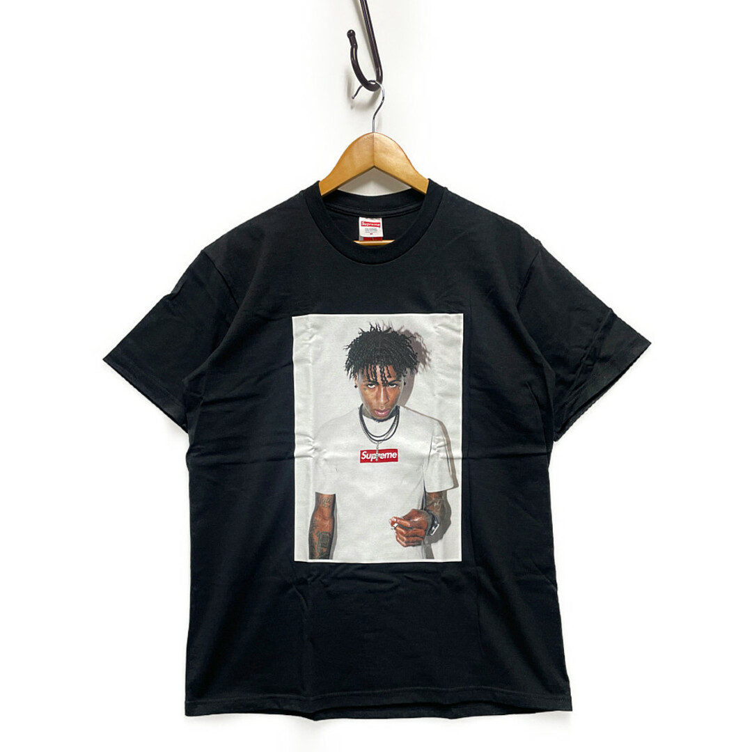 SUPREME シュプリーム 23AW NBA Youngboy Tee NBA ヤングボーイ フォト 半袖Ｔシャツ ブラック サイズM 正規品 / 33046半タグ