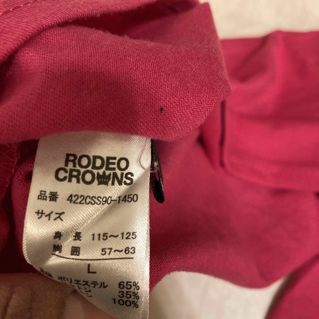 RODEO CROWNS(ロデオクラウンズ)のロデオクラウンズ キッズ ロンT 115 キッズ/ベビー/マタニティのキッズ服女の子用(90cm~)(Tシャツ/カットソー)の商品写真