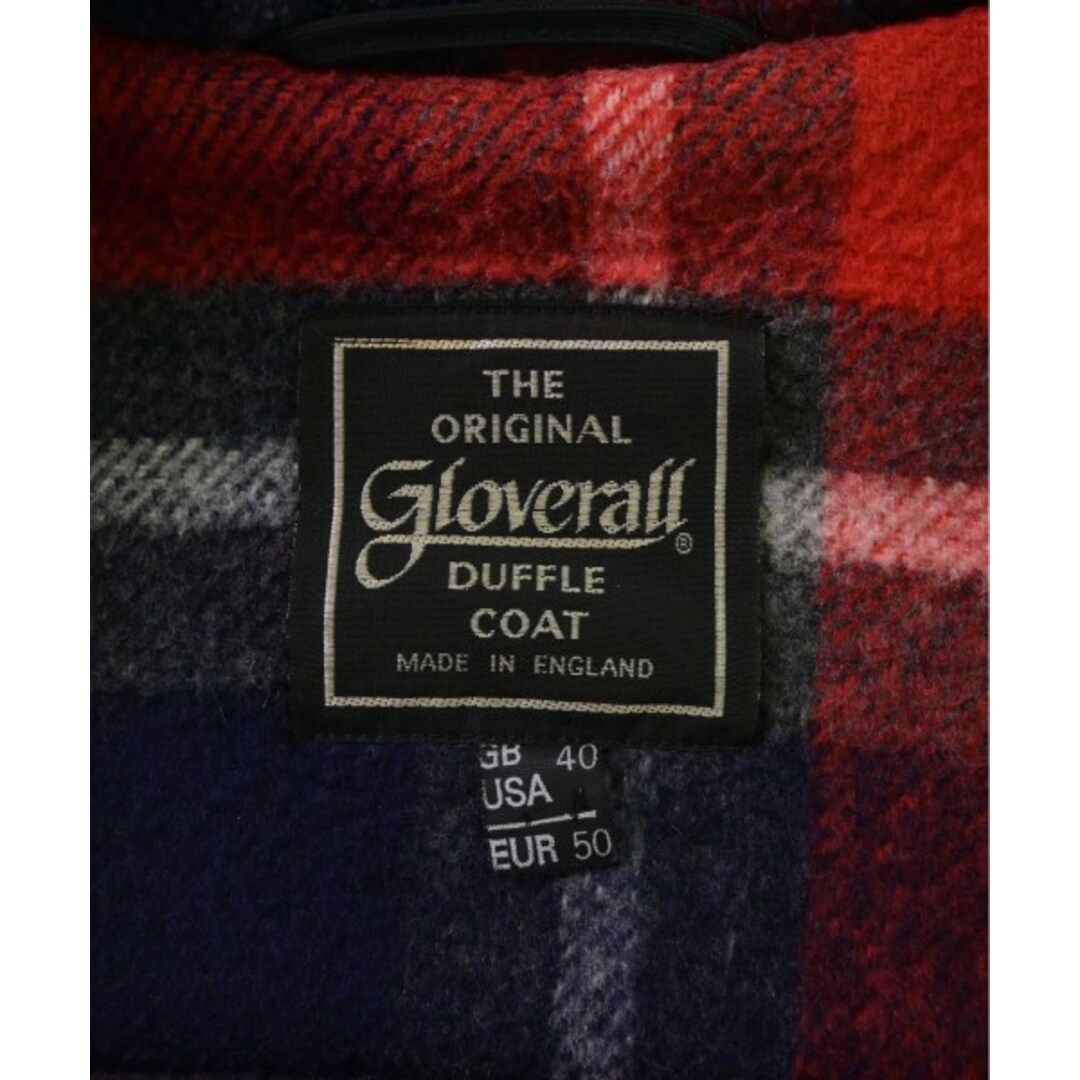 Gloverall(グローバーオール)のGLOVER ALL グローバーオール ダッフルコート 50(XL位) 紺 【古着】【中古】 メンズのジャケット/アウター(ダッフルコート)の商品写真