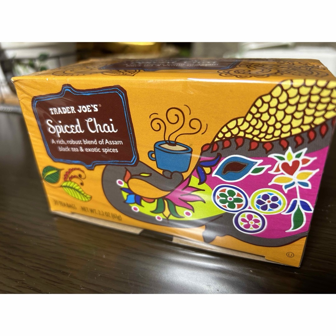 TRADER JOE'S spiced chai 食品/飲料/酒の飲料(茶)の商品写真