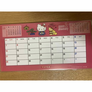 ハローキティ(ハローキティ)のハローキティ  卓上カレンダー2024(カレンダー/スケジュール)