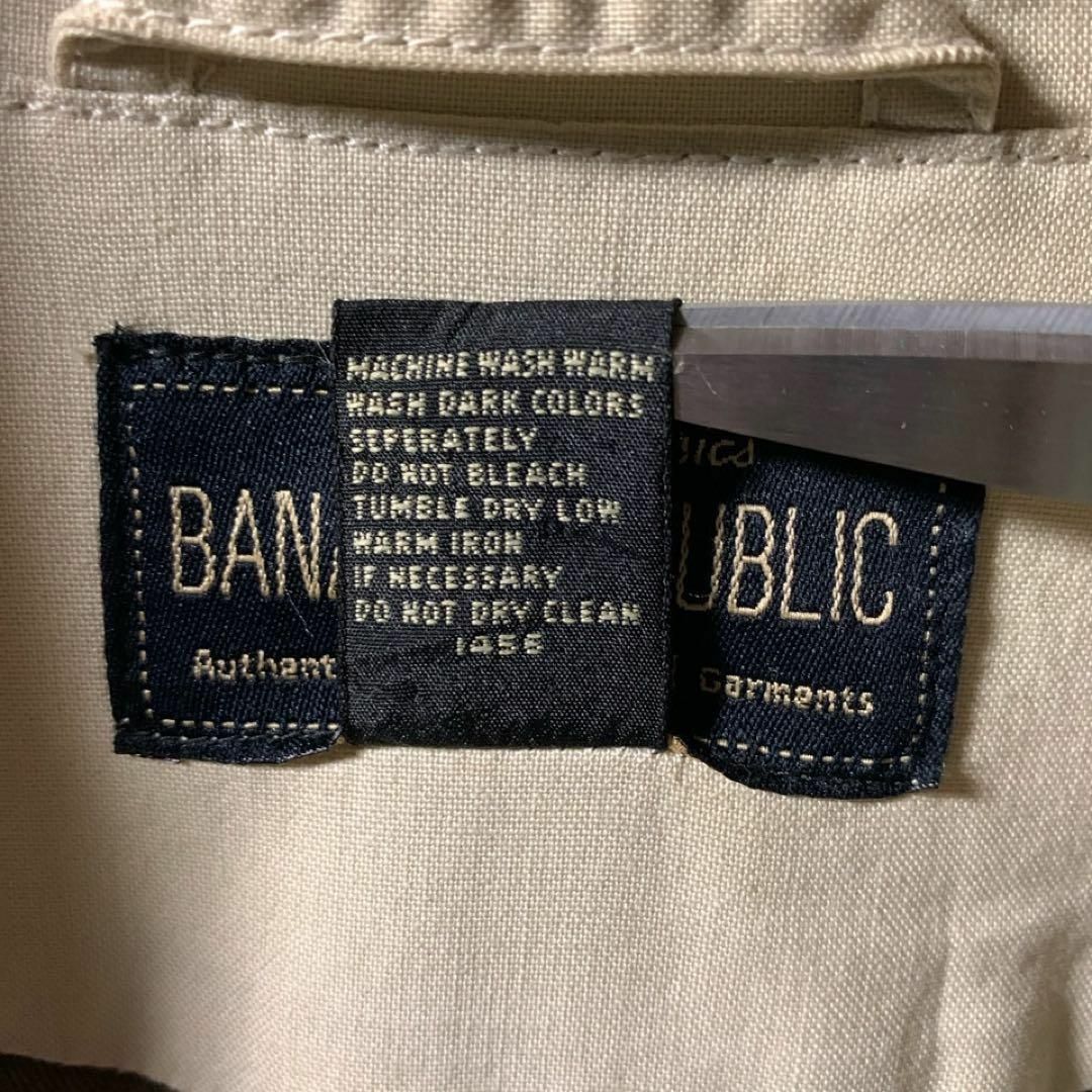 Banana Republic(バナナリパブリック)の古着 バナナリパブリック レザー コーデュロイ ハンティングジャケット L メンズのジャケット/アウター(カバーオール)の商品写真