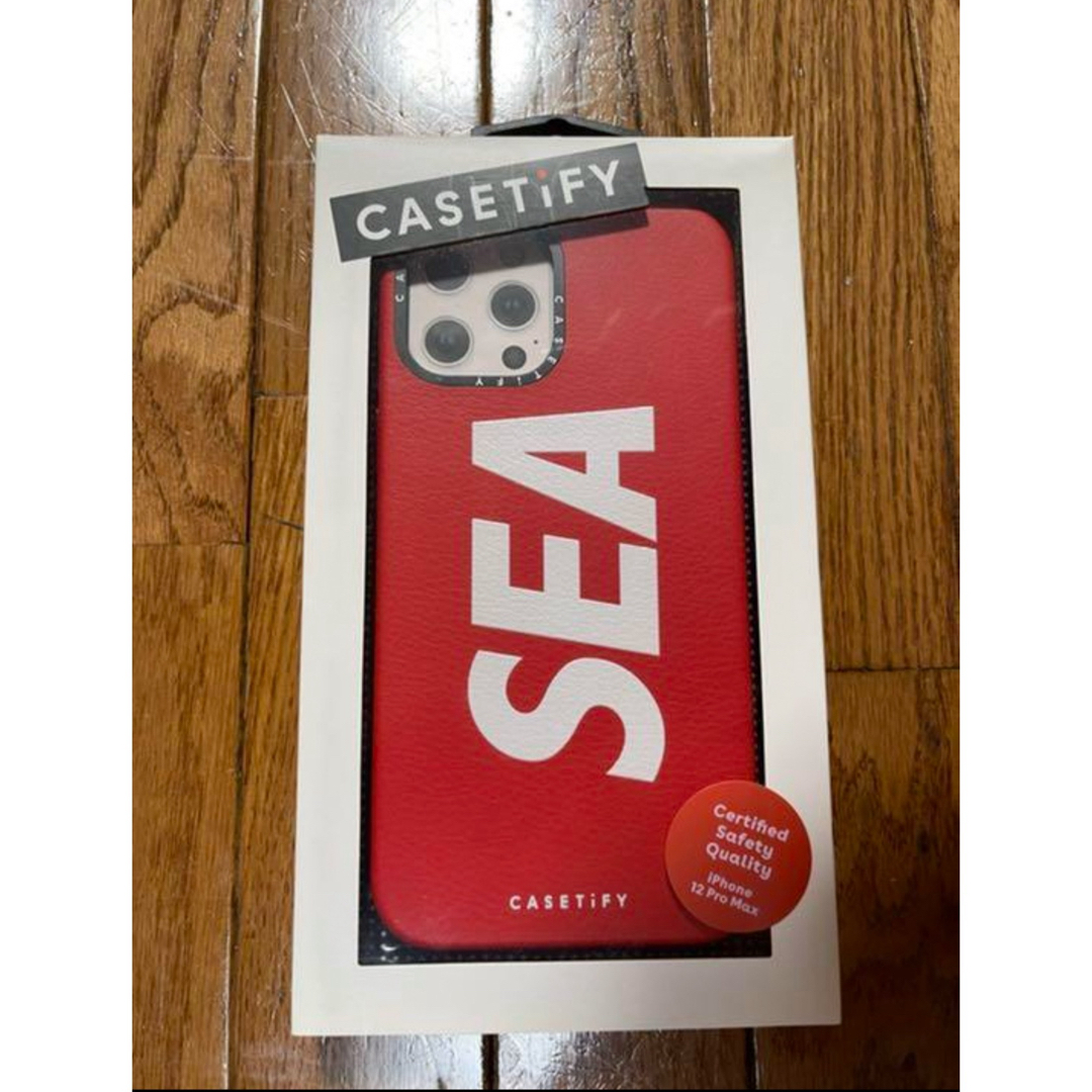 CASETIFY × WIND AND SEA iPhone12ProMaxスマホアクセサリー