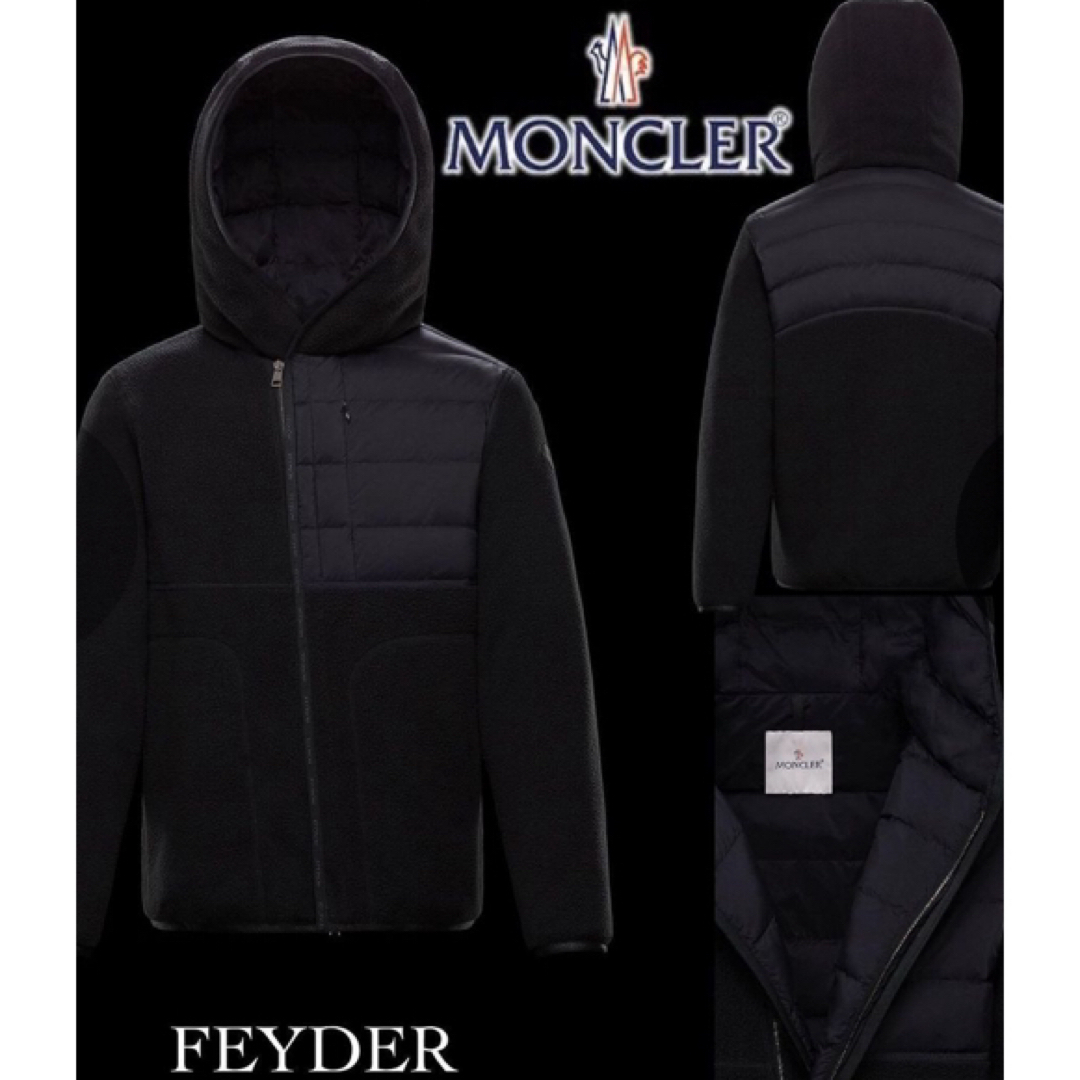 MONCLER(モンクレール)のモンクレール フリース ダウン ジャケットMONCLER FEYDER  メンズのジャケット/アウター(ダウンジャケット)の商品写真