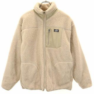 アウトドア(OUTDOOR)のアウトドア 長袖 ボアジャケット L ベージュ系 OUTDOOR メンズ 古着 【231226】(その他)