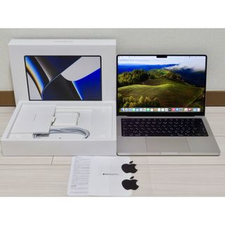 マック(Mac (Apple))のM1Pro MacBookPro 14インチ　MKGT3J/A AC+(ノートPC)